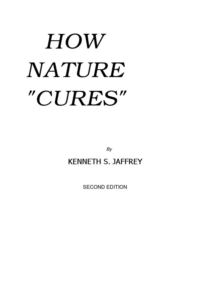 6 How Nature Cures PDF Naturopathy Herbalism