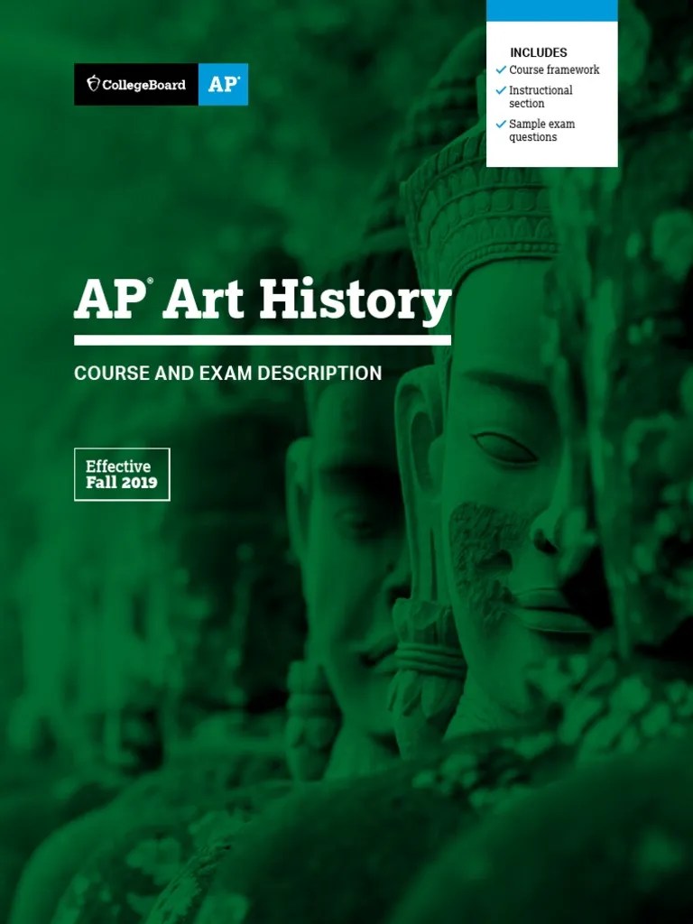 AP Art History PDF Advanced Placement Test (Assessment)