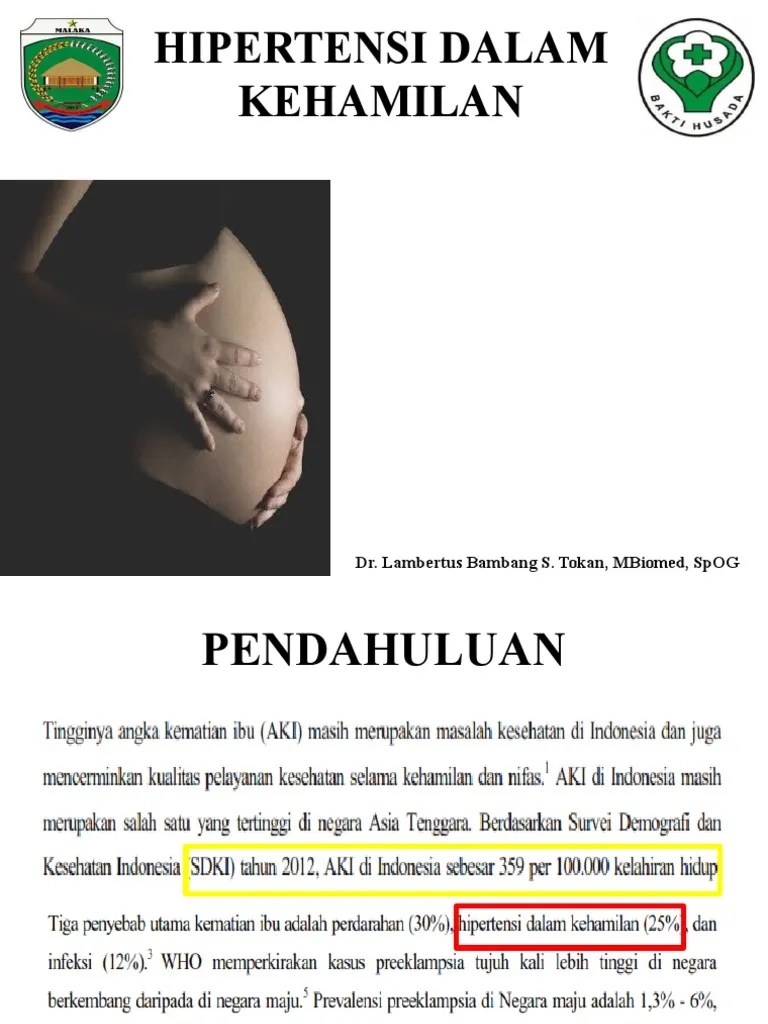Hipertensi Dalam Kehamilan PDF