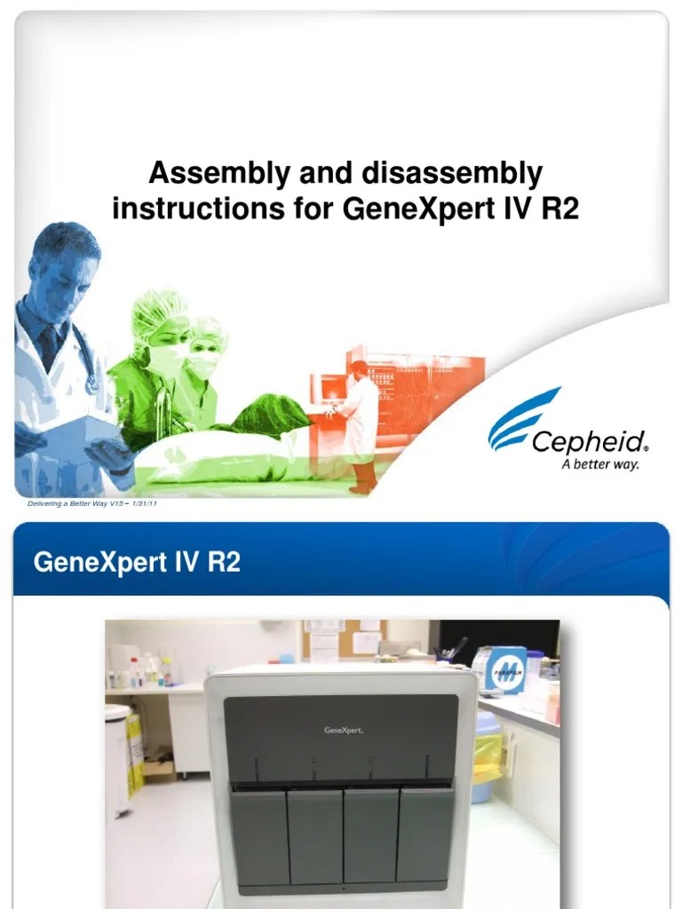 Assembly and Disassembly For GeneXpert IV R2 | PDF | Nut (Hardware) | Screw