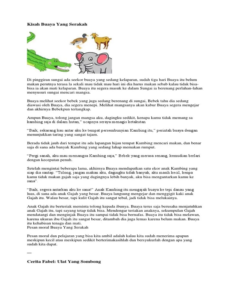 Jerapah, gajah dan harimau melapor pada mama. Cerita Dongeng Hewan