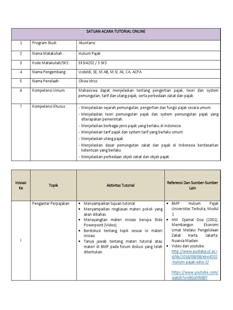 SAT Hukum Pajak | PDF