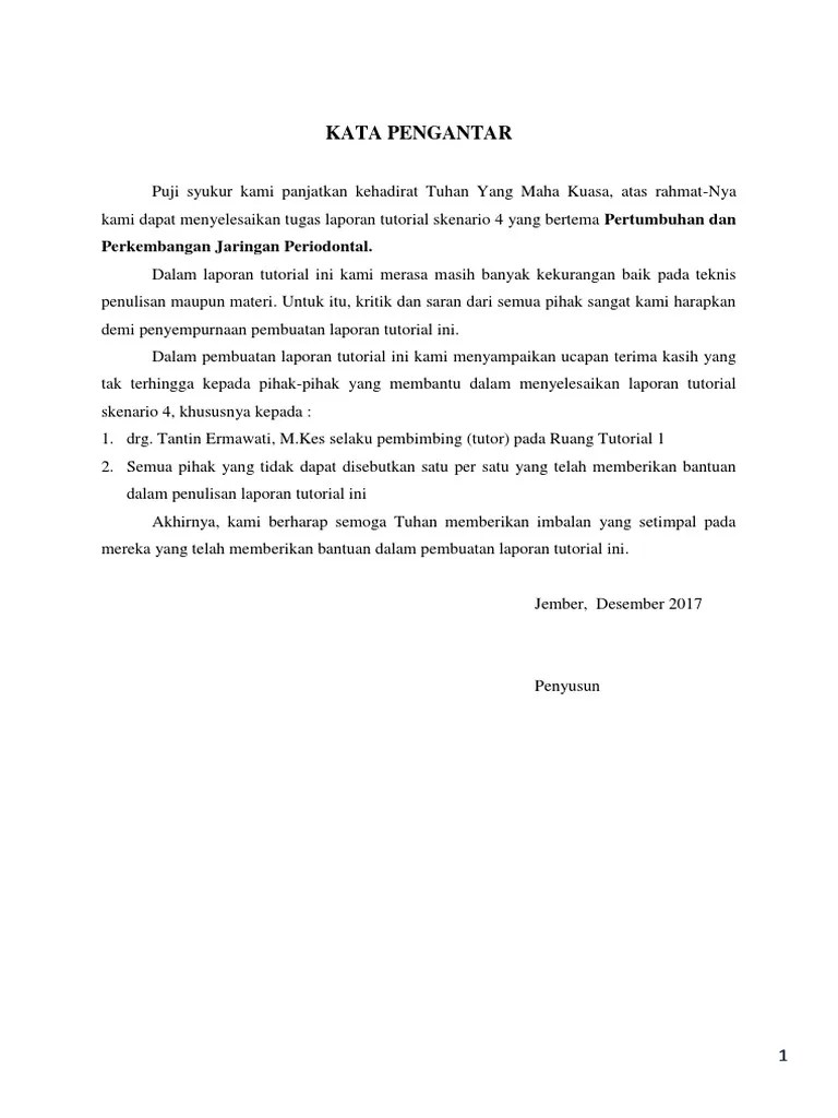 Laporan Tutorial Jar. Periodontal | PDF