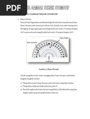 Peralatan Gambar Teknik Otomotif | PDF