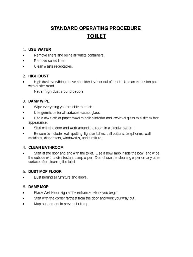 Seven Step Cleaning Process PDF