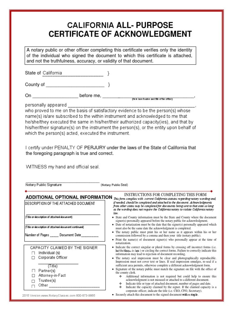 California Additional Page Fillable Form Printable Forms Free Online