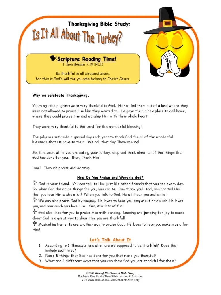 Maybe you would like to learn more about one of these? Kids Thanksgiving Bible Study Thanksgiving Contemporary Worship Music