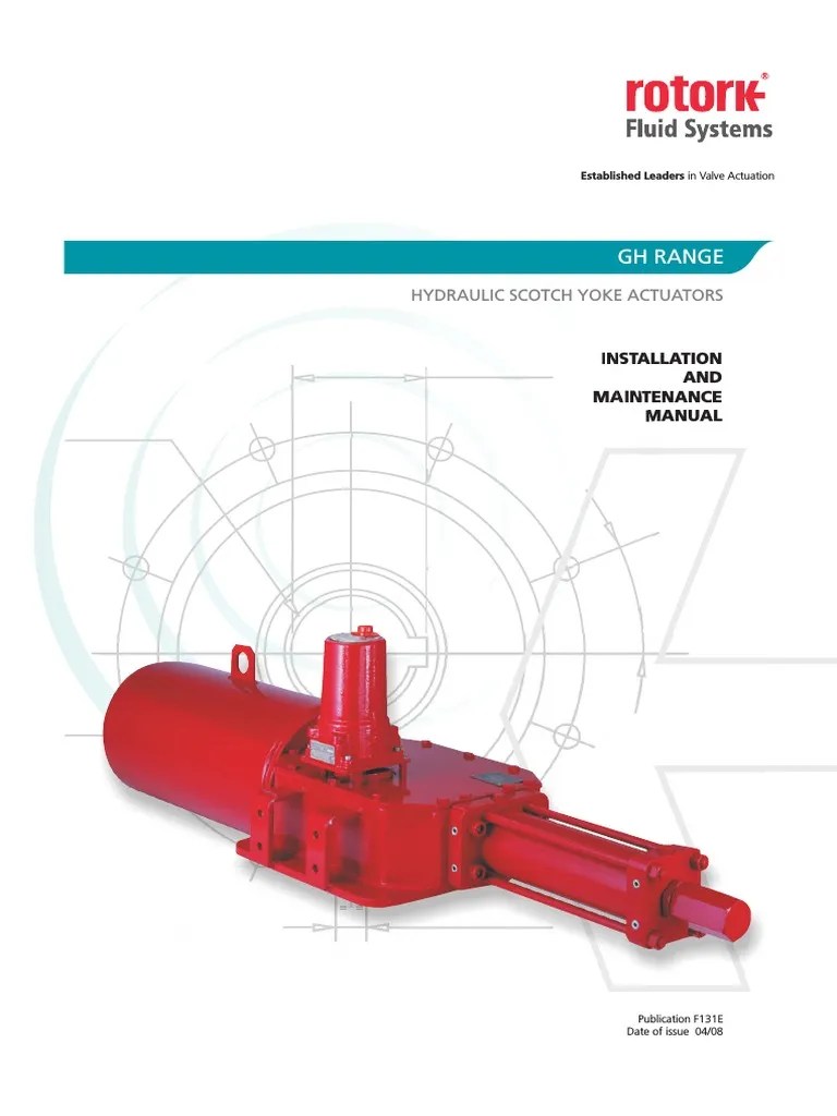Rotork Valve Actuator Manual