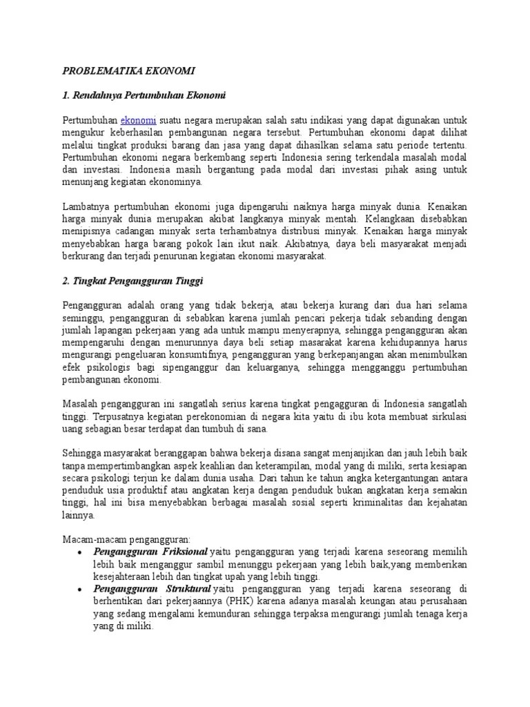 Artikel Ilmu Ekonomi | PDF