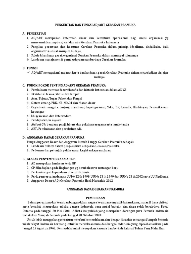 Landasan Gerakan Pramuka - Blog Materi Pramuka