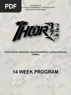 Thor3 14 Week Program | Pdf | Carbohydrates | Fructose