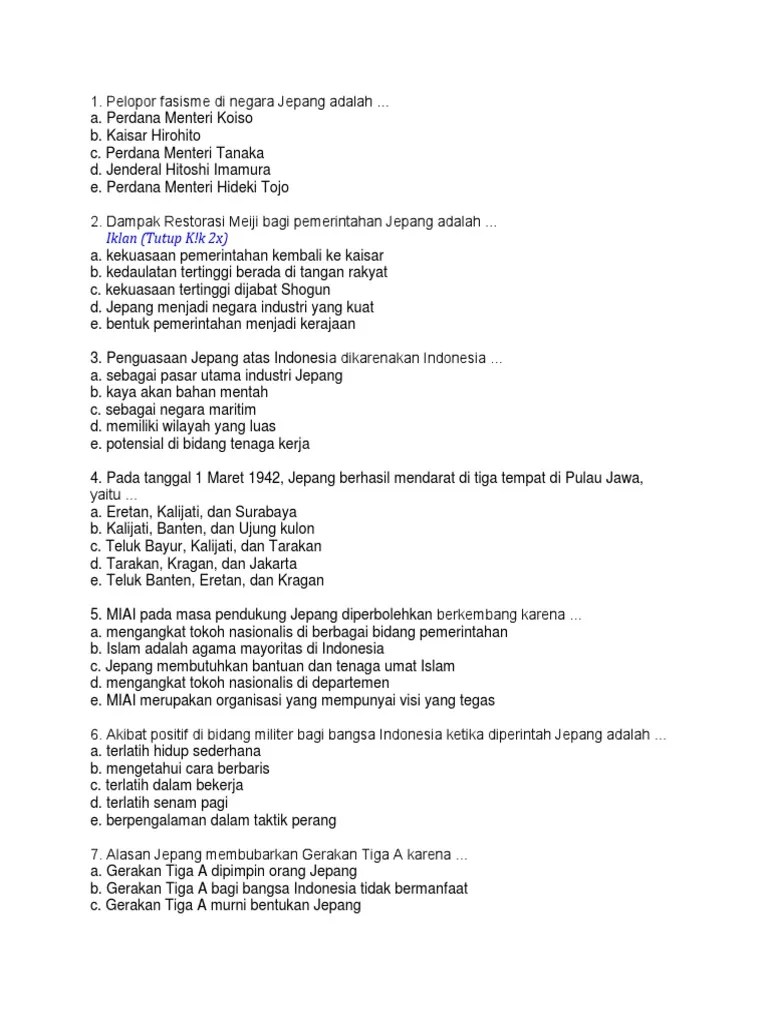 Pada Saat Menjajah Indonesia Jepang Berusaha Mengeksploitasi Sumber  Kekayaan Alam Indonesia Karena – Kami