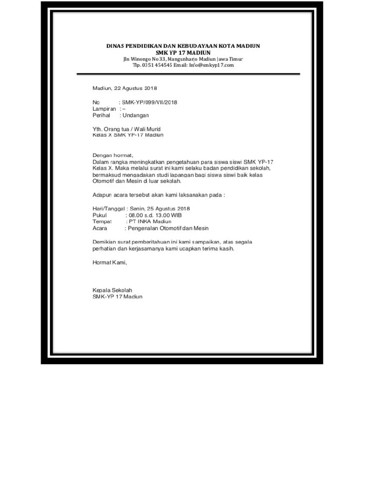 Analisis Surat | PDF