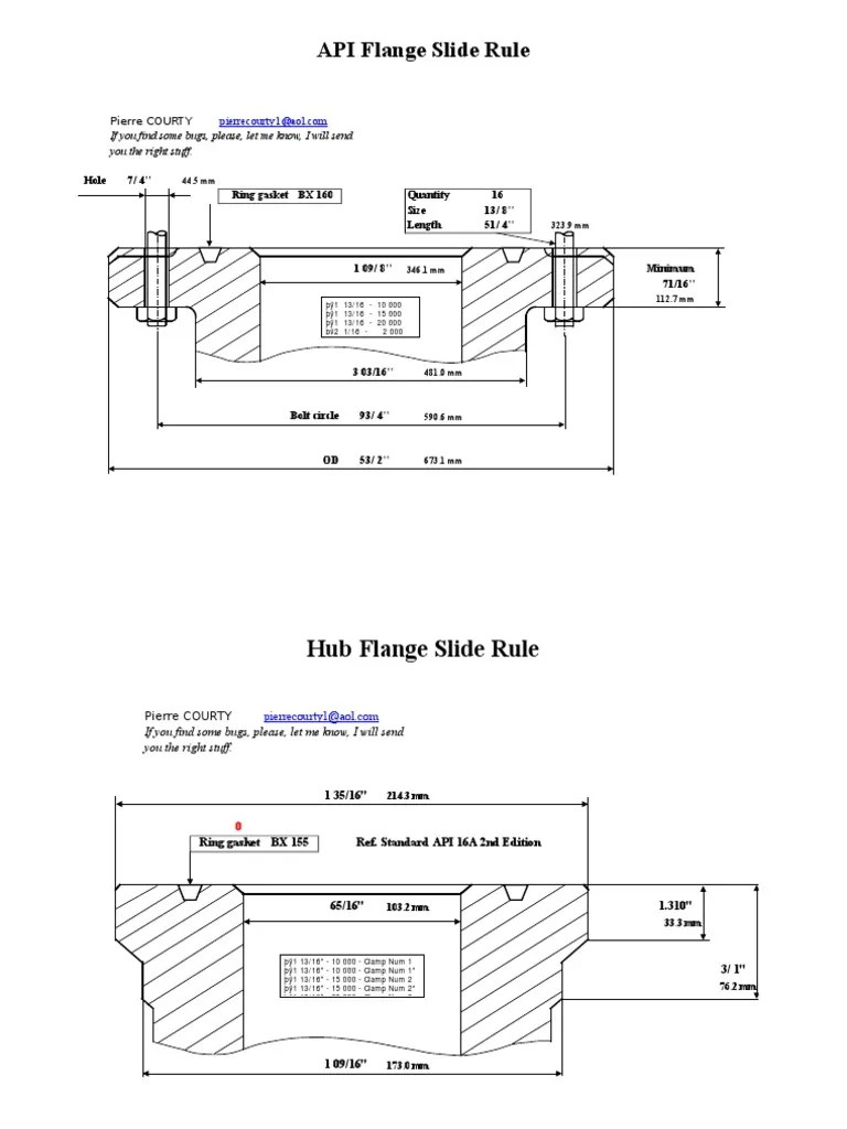 Flange Rule PDF Metalworking Mechanical Engineering