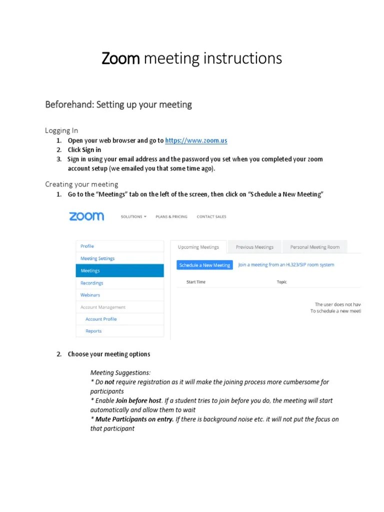 A Comprehensive Guide to Hosting and Managing Successful Zoom Meetings