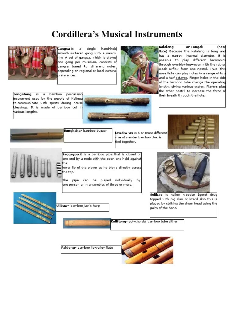 Palawan Mindoro PDF Musical Instruments Flute