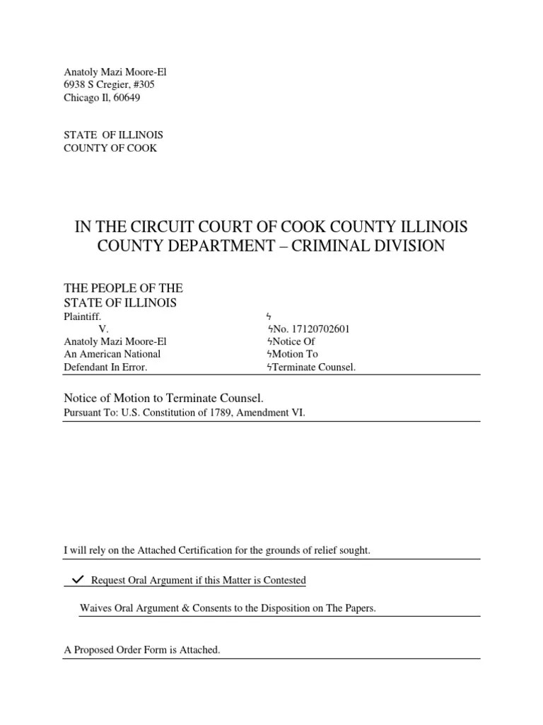 Motion To Terminate Counsel 17120702601 PDF Virginia Circuit Court