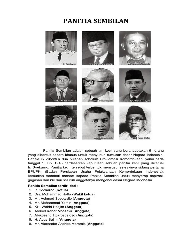 Panitia 9 | PDF