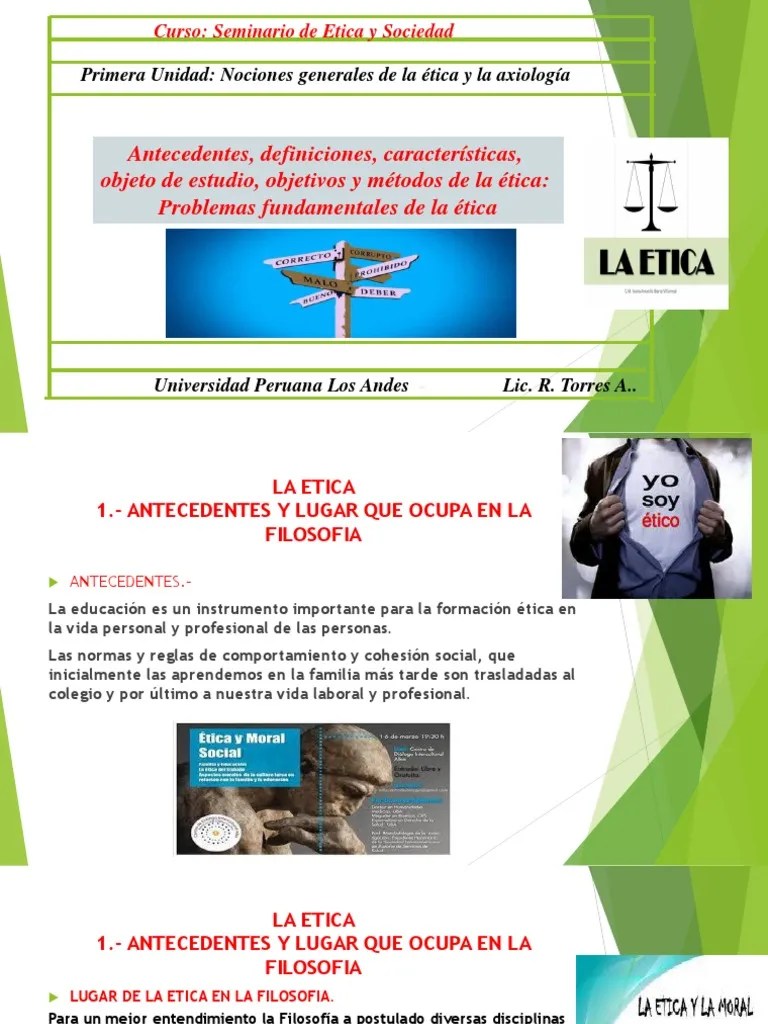 Antecedentes, definiciones, caracterÃ­sticas, objeto de estudio