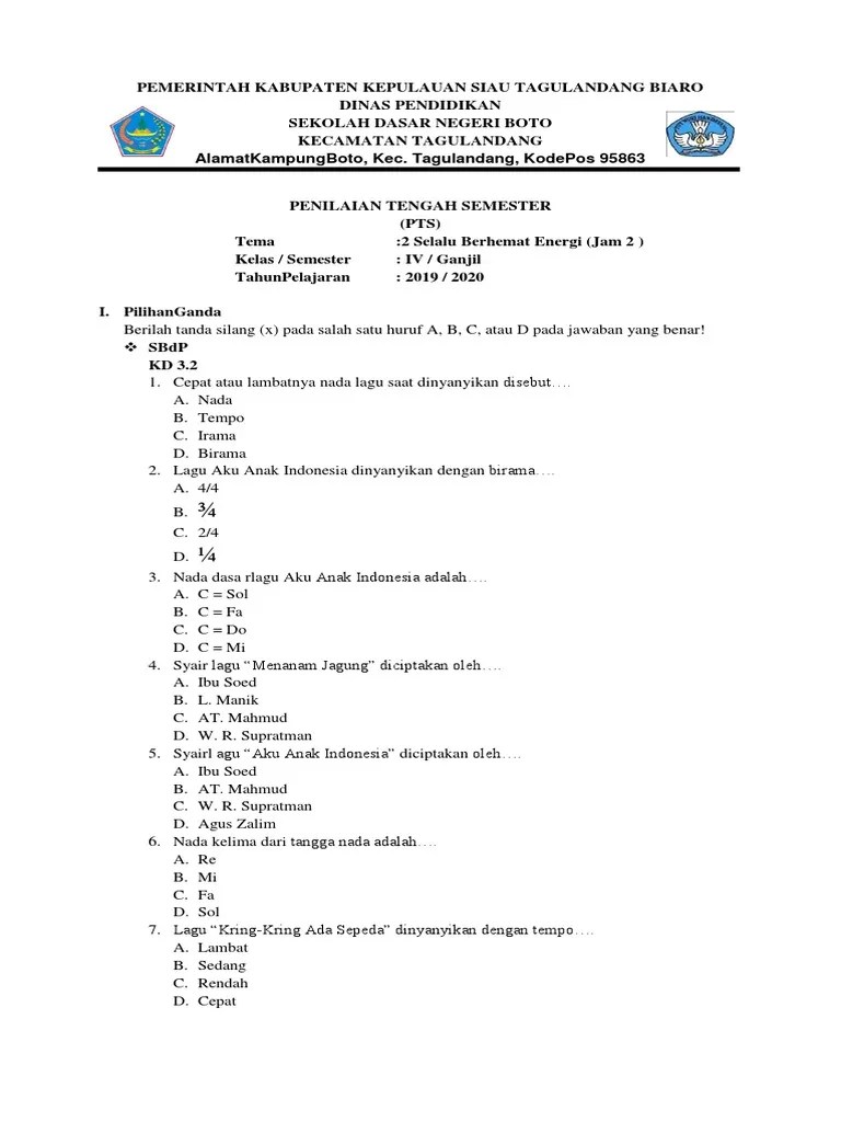 Master Soal Tema 2 Jam 2 | PDF