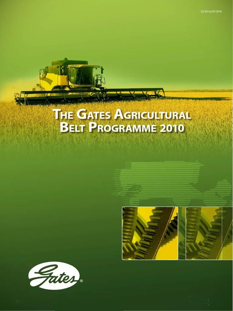 Gates Belts PDF Belt (Mechanical) Bearing (Mechanical)