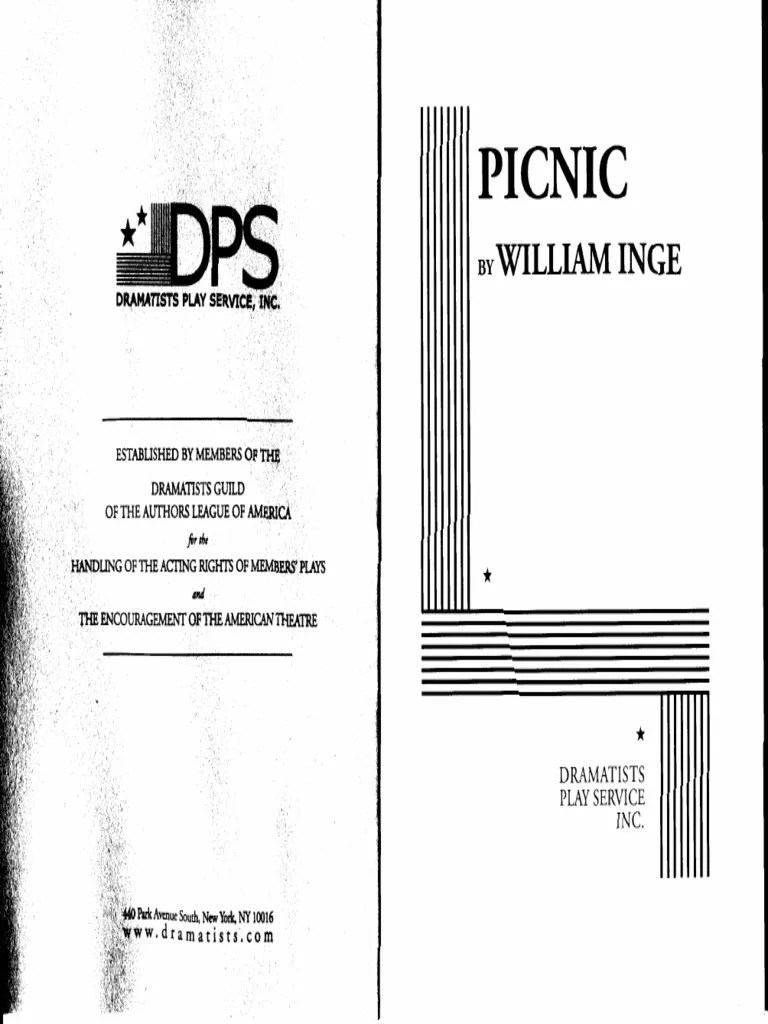 Picnic SCRIPT PDF PDF