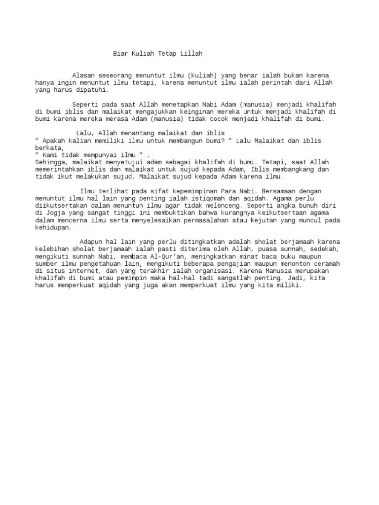 Rangkuman Ceramah | PDF