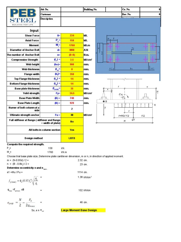 AISC2005Anchorboltversion22042015fix.xls Tension (Physics) Column