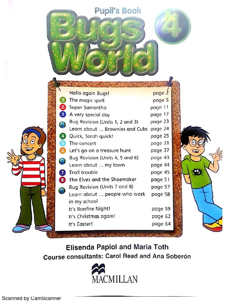 Bugs World 4 PDF