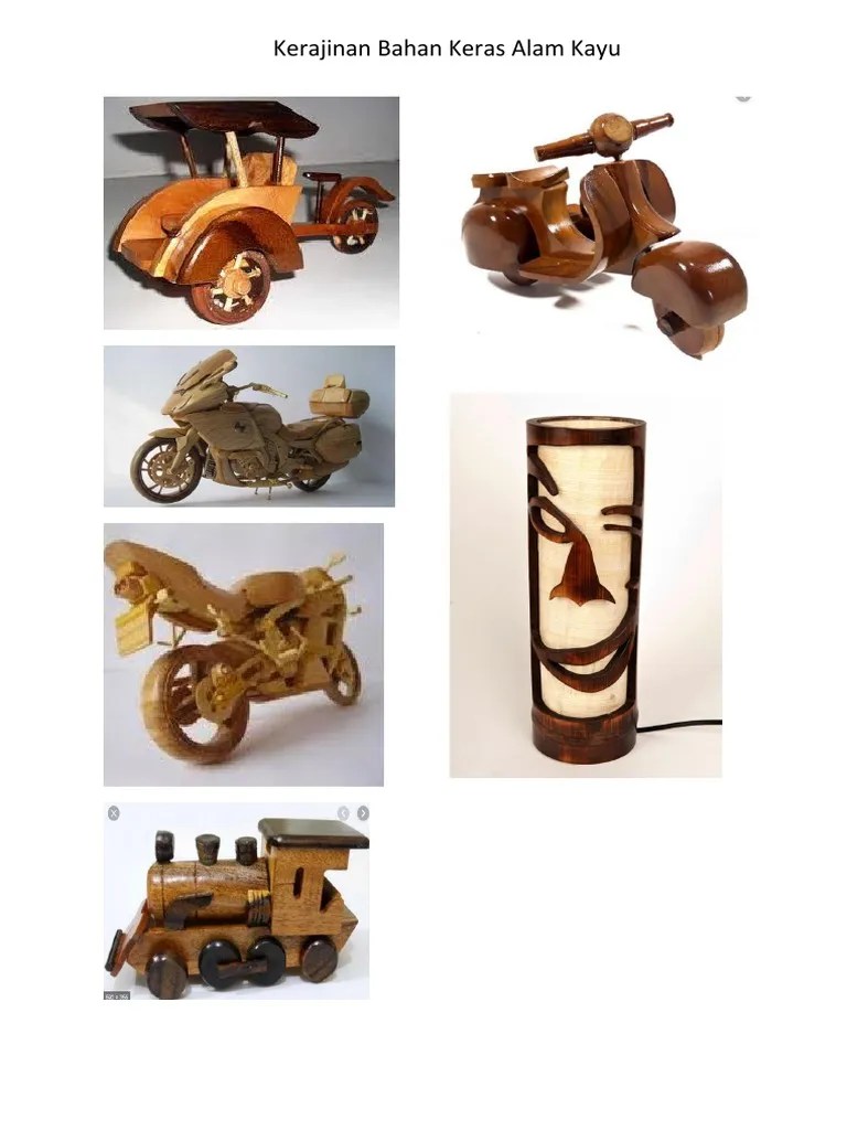 Gambar Kerajinan Bahan Keras Dari Kayu Sekilas Bahan