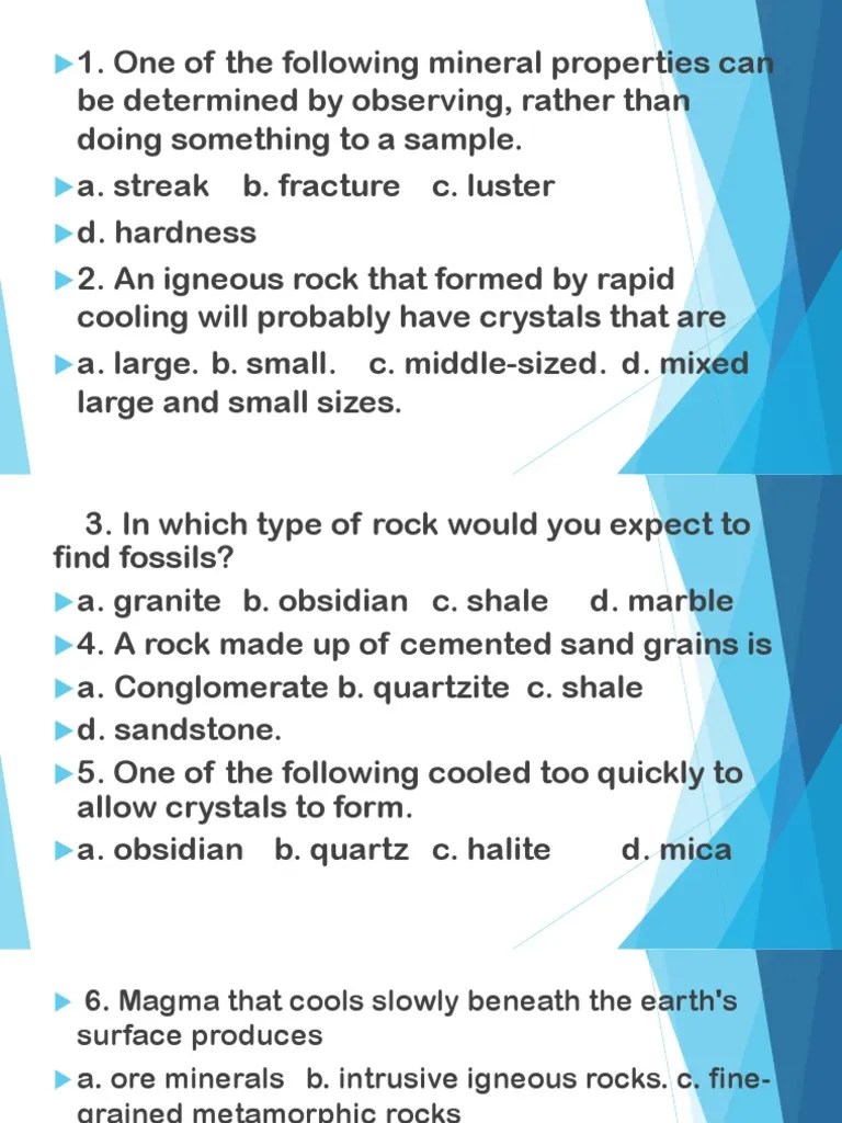 Rocks | PDF | Rock (Geology) | Igneous Rock
