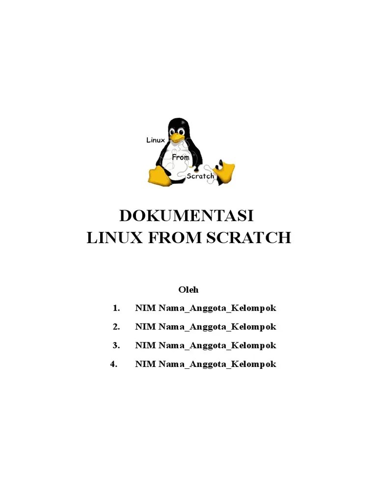 Dokumentasi Linux From Scratch PDF