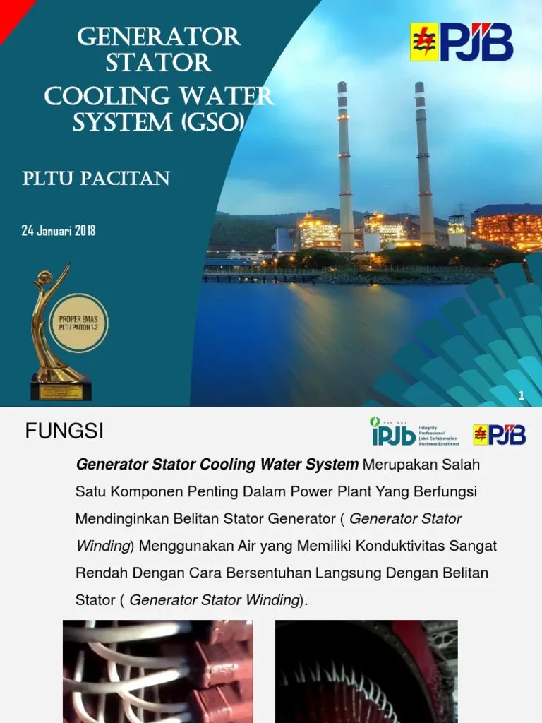 Generator Stator Cooling Water System PDF