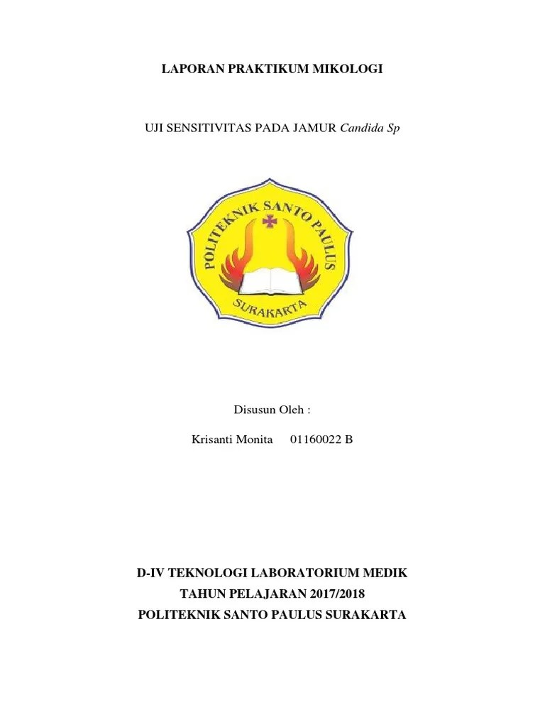 Laporan Praktikum Uji Sensitivitas Mikologi | PDF