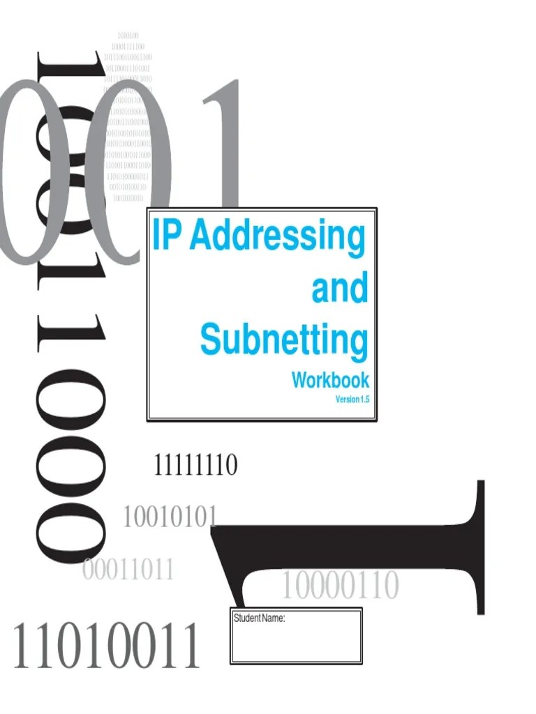 Ip Addressing & Subnetting Workbook | PDF | Ip Address | Internet Protocols