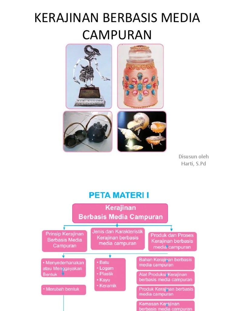 Kerajinan Berbasis Media Campuran | PDF