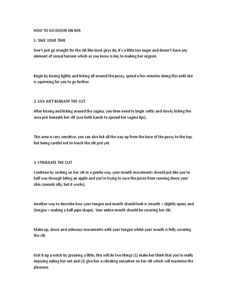 Mastering Cunnilingus Techniques Pdf Clitoris Vagina