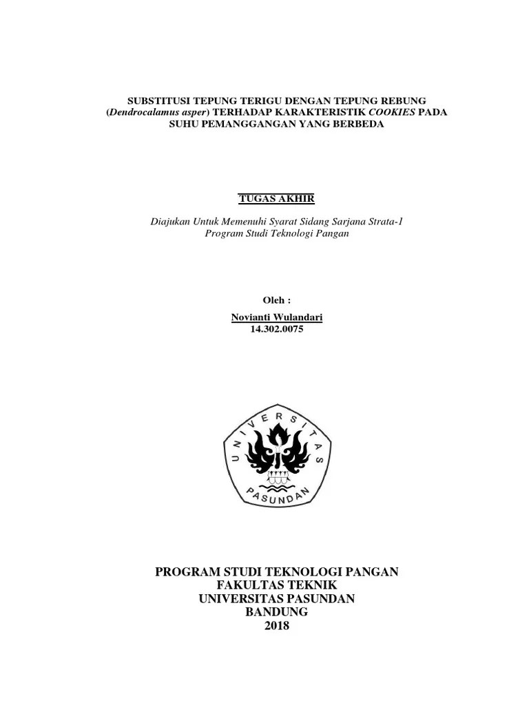 Novianti Wulandari 143020075 Teknologi Pangan | Pdf