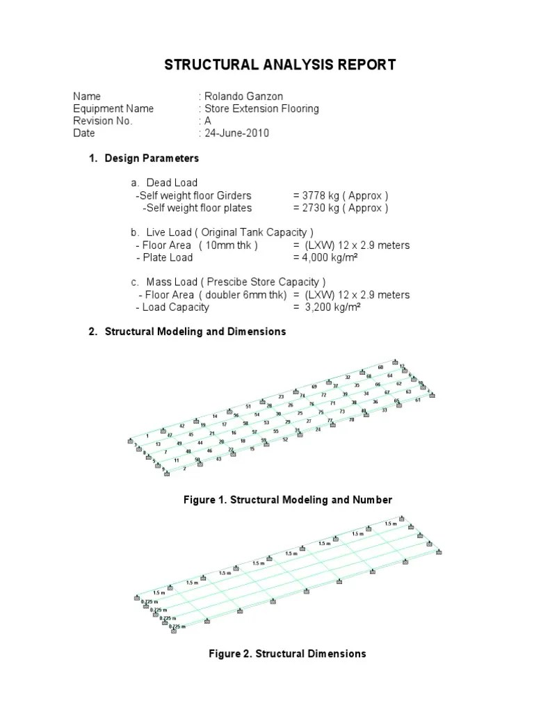Structural Analysis Report PDF