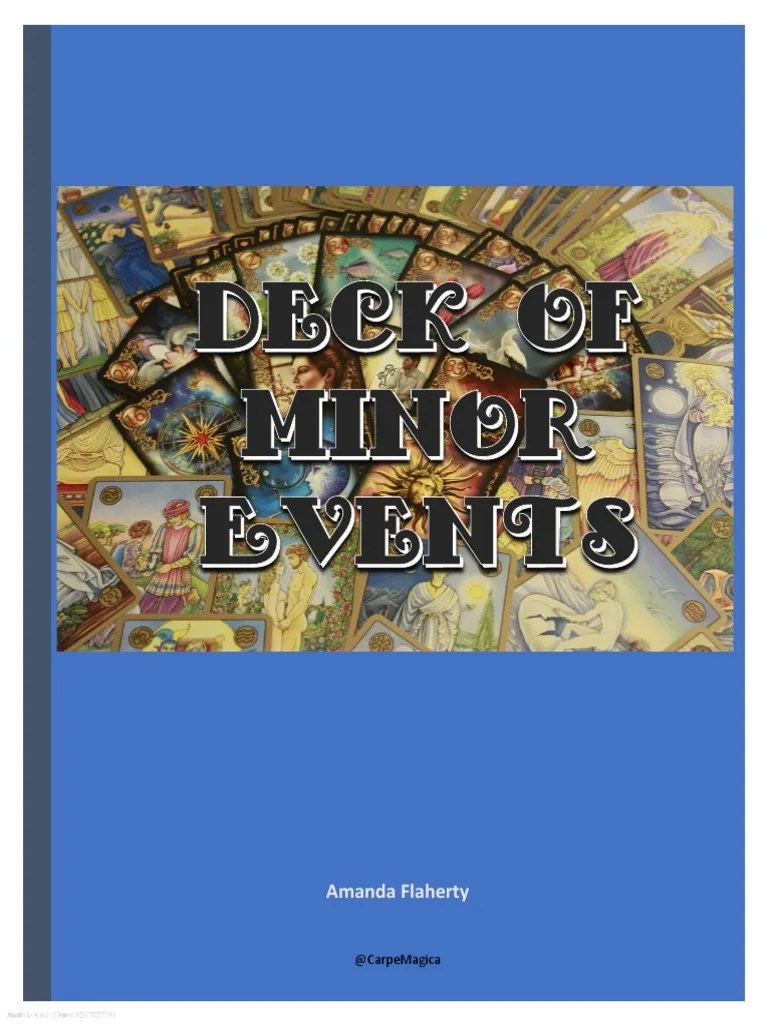 Deck of Minor Events PDF