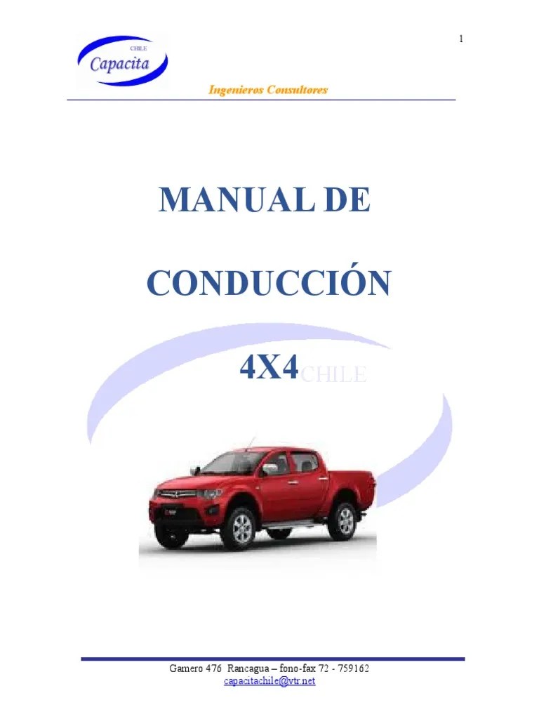 MANUAL 4x4 | PDF | Tracción en las cuatro ruedas | Eje