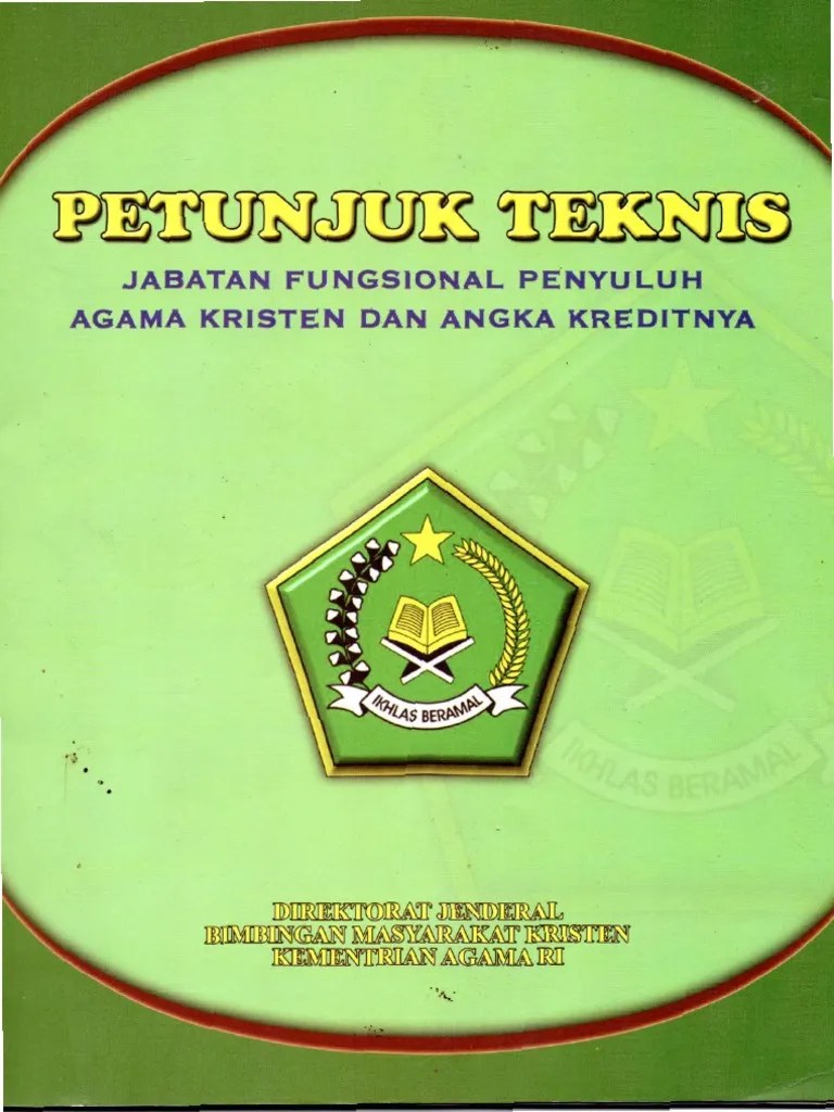 Juknis Penyuluh Agama Kristen | PDF