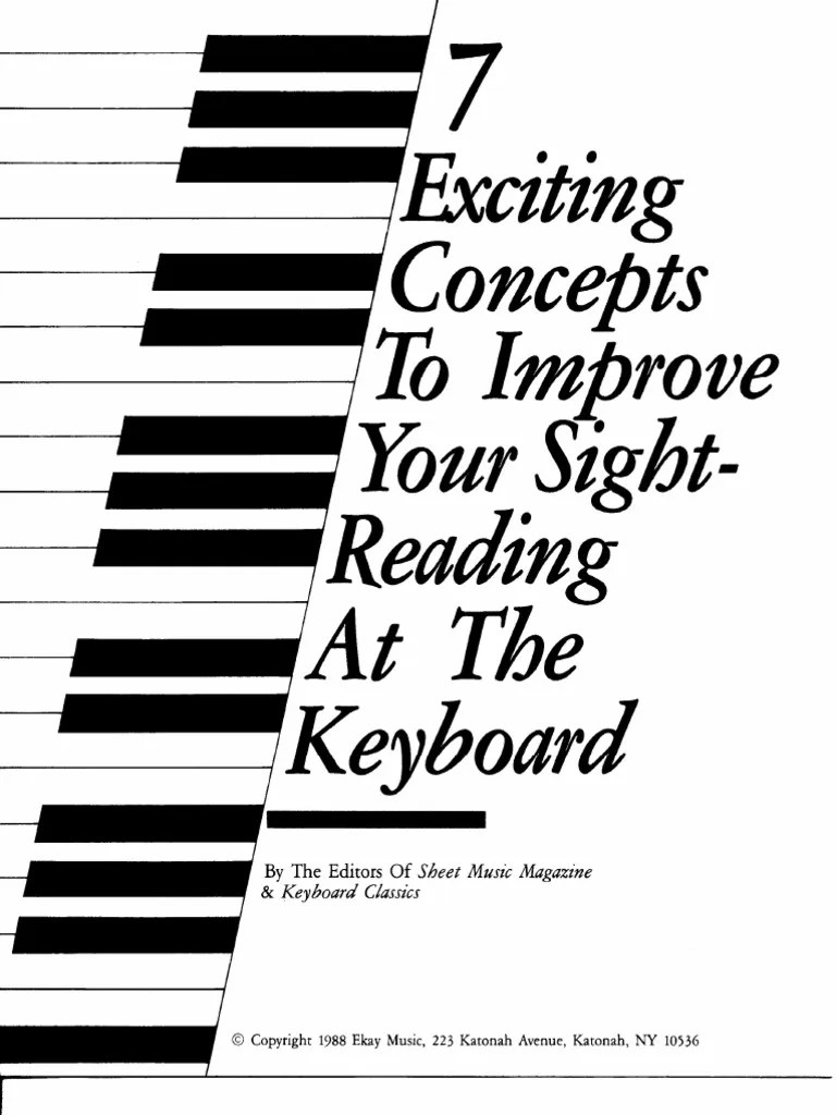 Concepts To Improve Sight Reading PDF