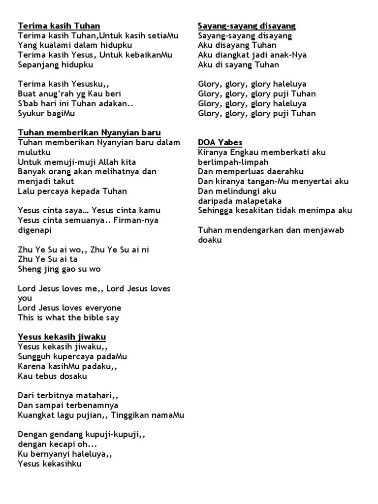 Tuhan Memberikan Nyanyian Baru Dalam Mulutku | PDF