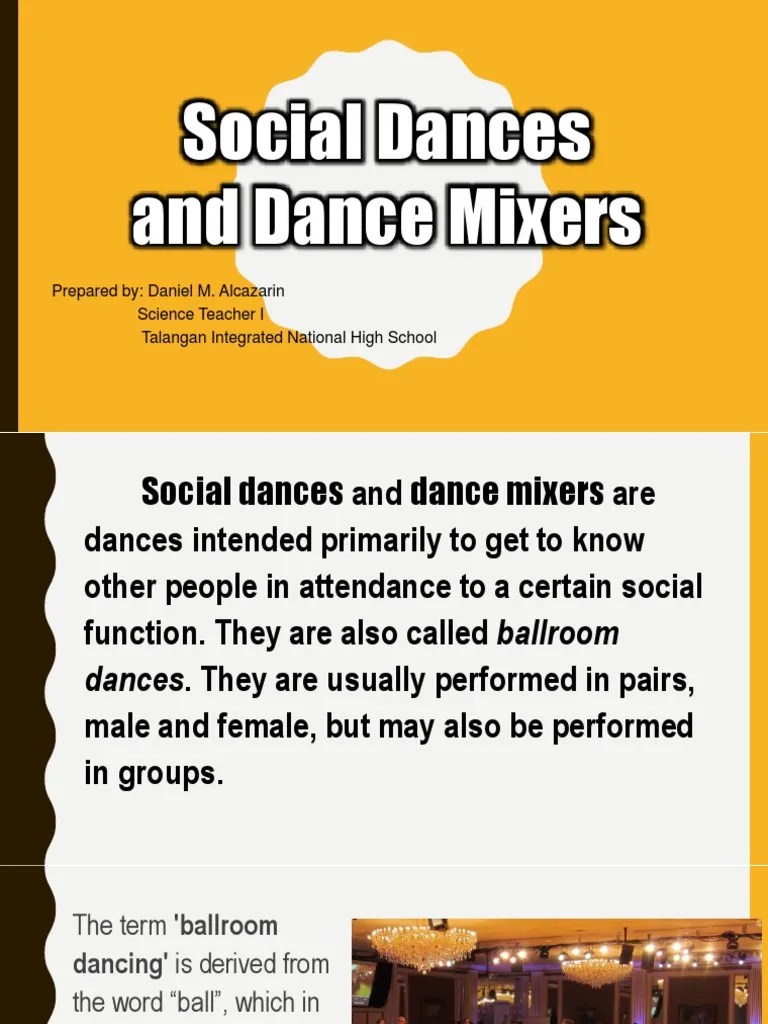 Social Dance An Dance Mixers Download Free PDF Ballroom Dance Dances
