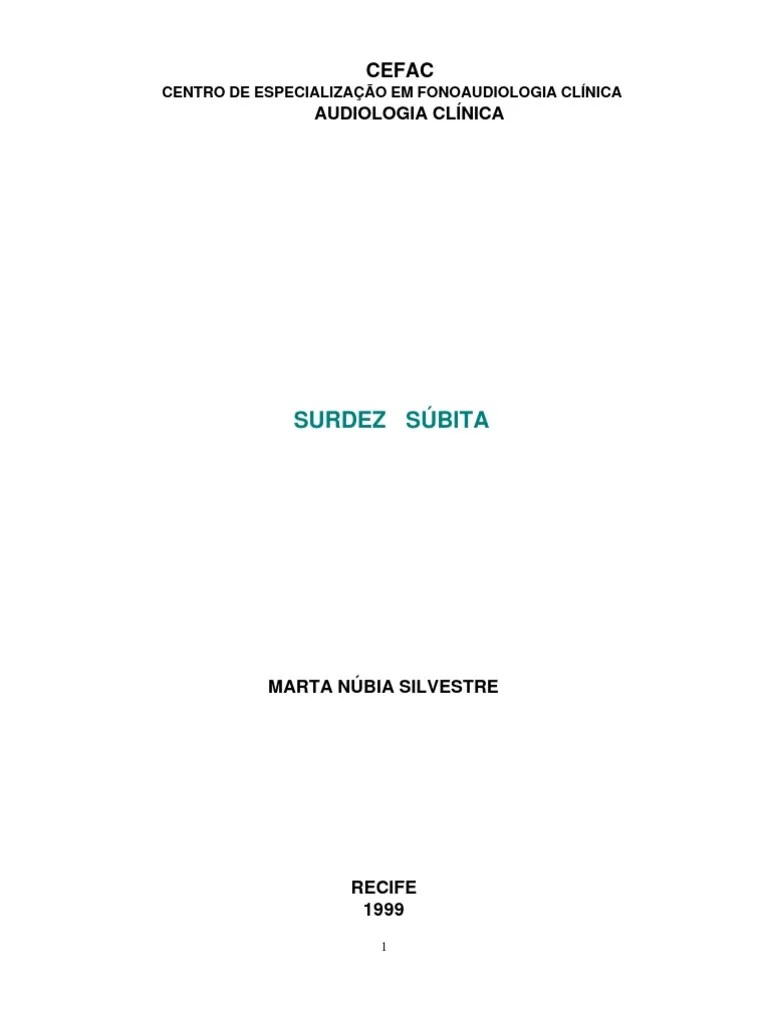 Surdez Súbita Vertigem Audição