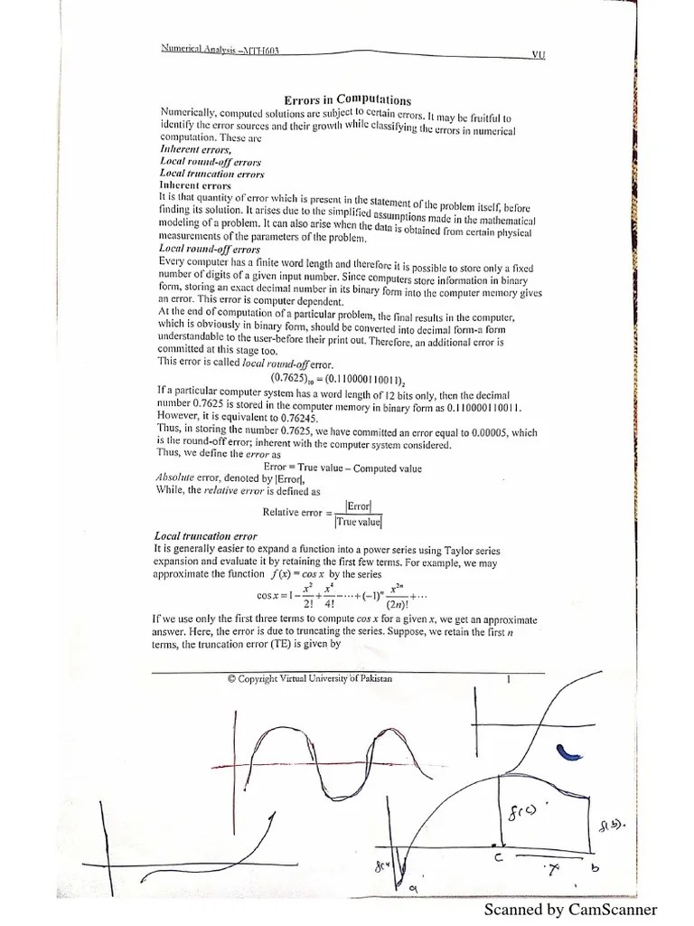 Numerical Analysis PDF