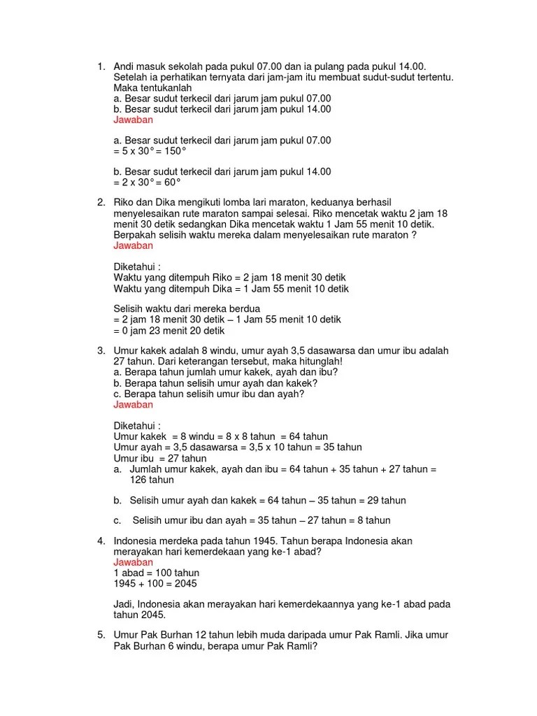 Soal Soal Matematika Geometri | PDF
