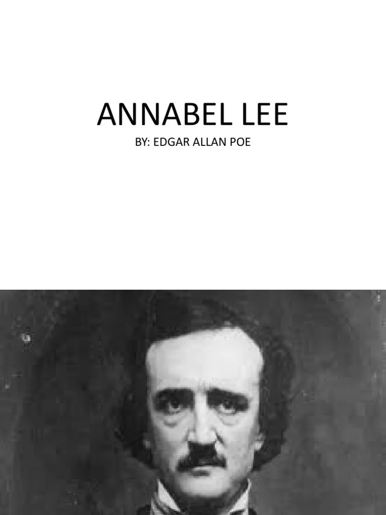 Annabel Lee Ppt Poetry