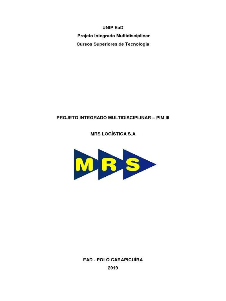 Unip Ead Projeto Integrado Multidisciplinar Cursos Superiores de